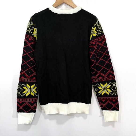 Harry Potter Owl Deathly Hallows Pullover Crewneck Sweater M - Picture 6 of 8